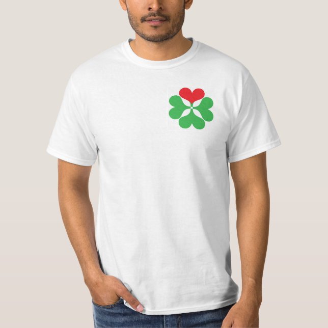 T-shirt aimez les Irlandais ! (Devant)