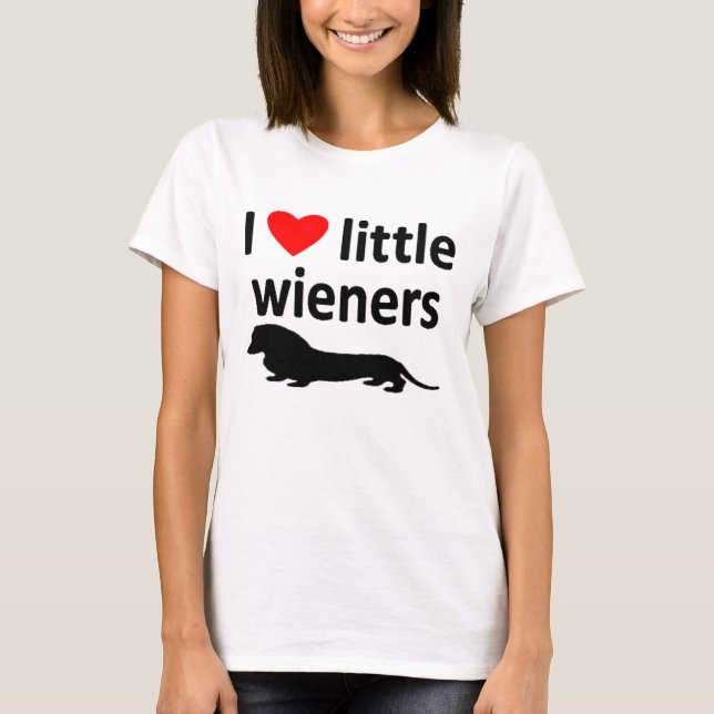 T-SHIRT AIMEZ LES PETITS WIENERS TEL (Devant)