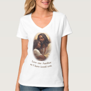 T-shirt Aimez les uns les autres comme je vous ai aimés