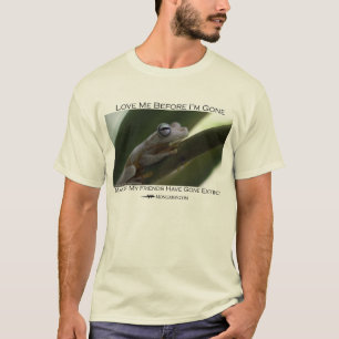 T-shirt Aimez-moi avant que je sois allé - grenouille de