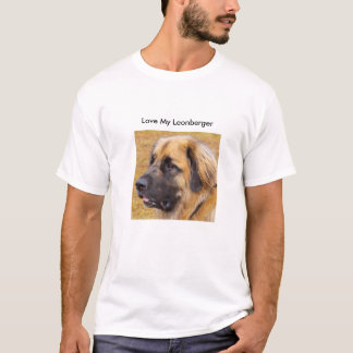 T-shirt Aimez mon Leonberger