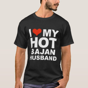 T-shirt Aimez Mon Mari Bajan Chaud Marié Femme Mariée Ba