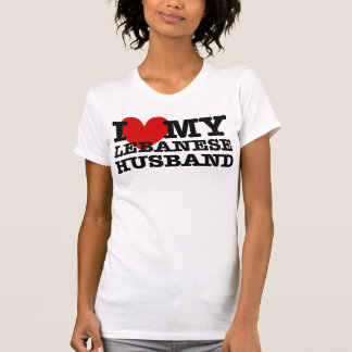 T-shirt Aimez mon mari libanais