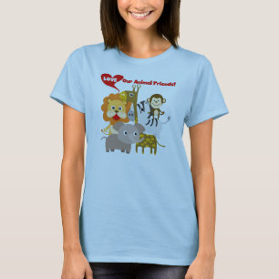 T-shirt Aimez nos amis animaux