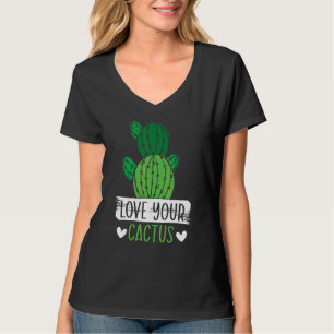 T-shirt Aimez Votre Collectionneuse de Cactus Plante Succu