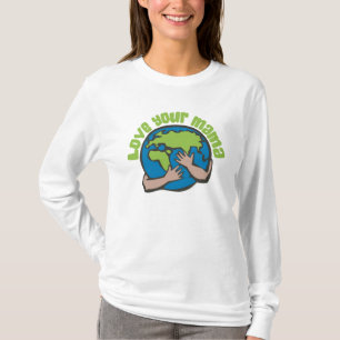T-shirt Aimez votre mère Changement climatique Sauvez la