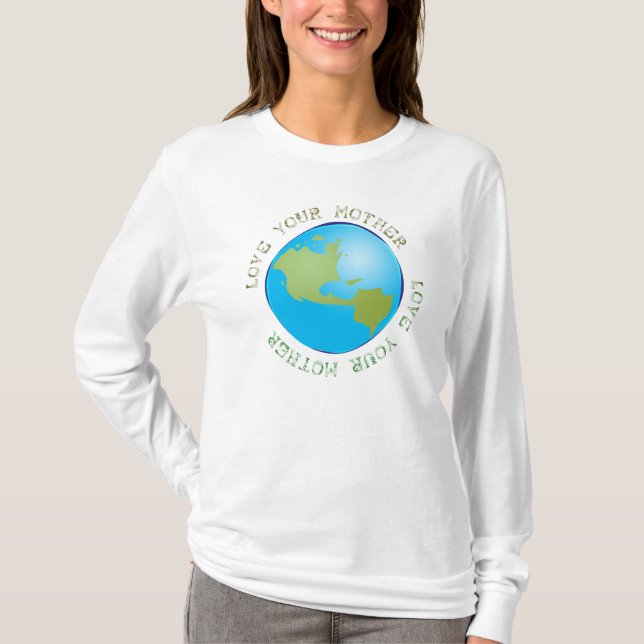 T-shirt Aimez votre Terre T (Devant)