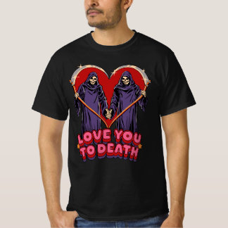T-shirt Aimez-Vous À La Mort Garçons & Filles Nouvelle Hal