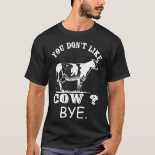 T-shirt Aimez-Vous Cow Bye Premium