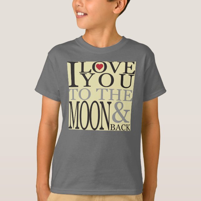 T-shirt Aimez-vous la Lune (Devant)
