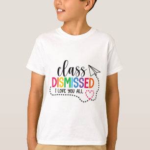 T-shirt Aimez-Vous Tous Cl Enseignant Rejeté Dernier Jour 