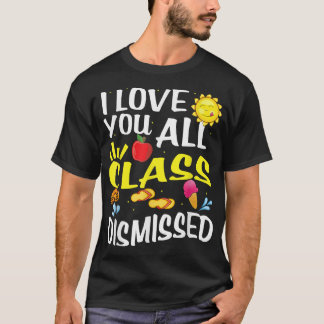T-shirt Aimez-vous tous classe rejetée mignonne Joyeux Der