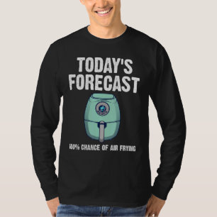 T-shirt Air Fryer Hommes Cuisinières Chefs Cuisine