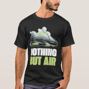 T-shirt Air Max 95 Big Bubble Néon Jaune Noir Gris Foncé