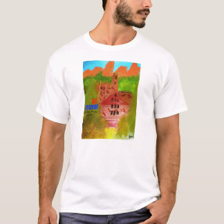 T-shirt Aire de gorge de PGRetreat illustration de