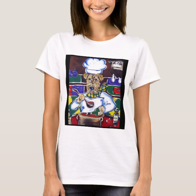 T-shirt Airedale Terrier (Devant)