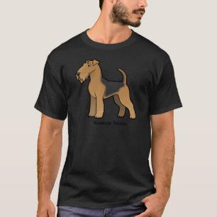 T-shirt airedale terrier