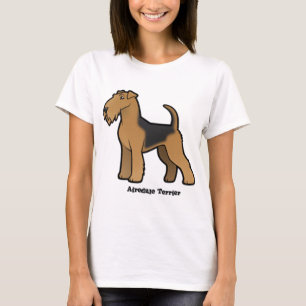 T-shirt airedale terrier