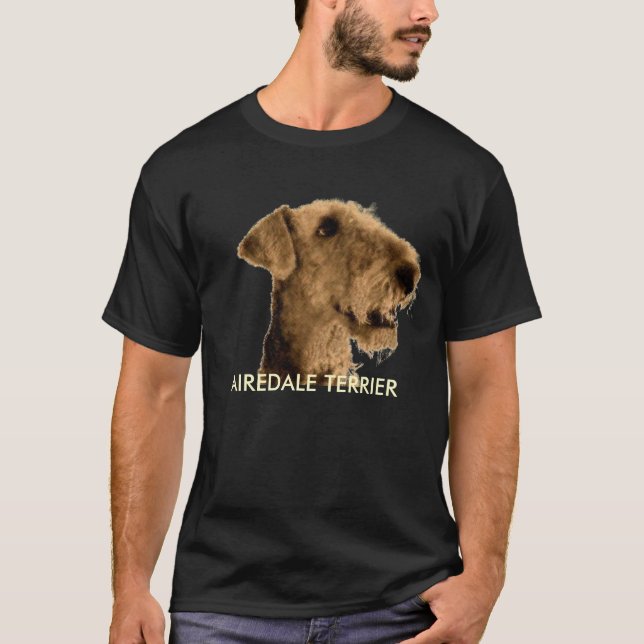 T-SHIRT AIREDALE TERRIER (Devant)