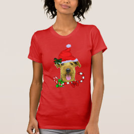 T-shirt Airedale Terrier Amateurs Noël
