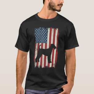 T-shirt Airedale Terrier American Flag Usa Dog Puppy