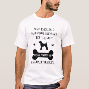 T-shirt Airedale Terrier Dog meilleur ami
