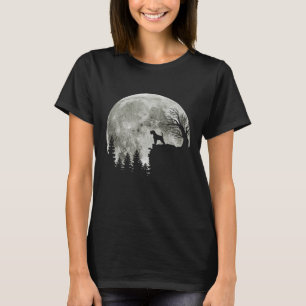 T-shirt Airedale Terrier Sur Mountain Halloween Amoureux d