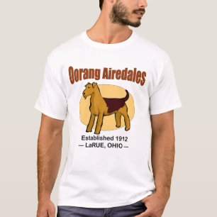 T-shirt Airedales d'Oorang