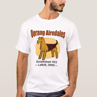 T-shirt Airedales d'Oorang