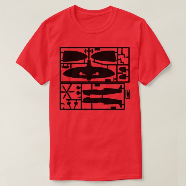 T-SHIRT AIRFIX 172 SPITFIRE  (Design devant)