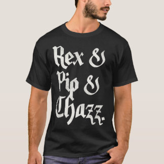 T-shirt Airheads Noms Rex Pip et Chazz
