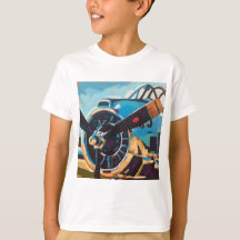 Airplane Painting - Gift for Aviation Enthusiasts