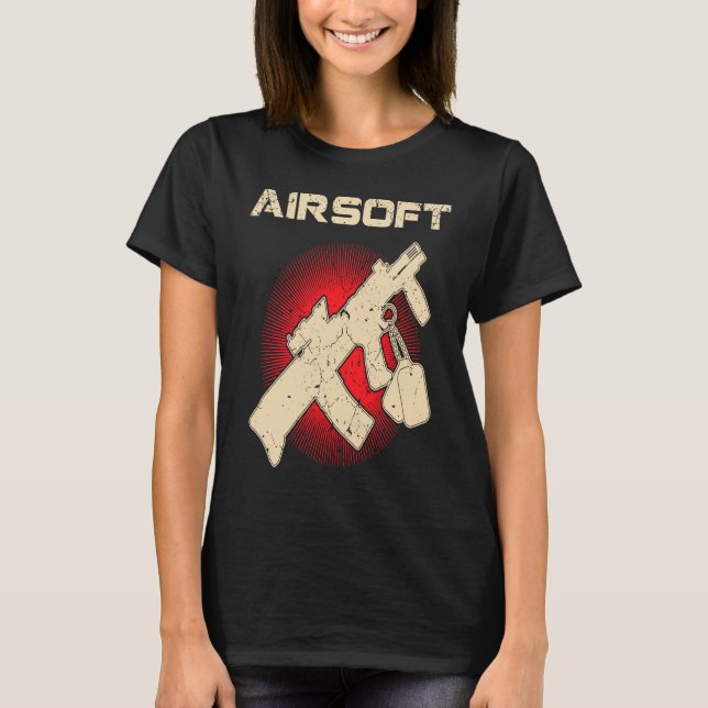 T-shirt Airsoft Airsoft Marker Military Look (Devant)