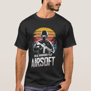 T-shirt Airsoft Drôle MilSim Paintball Équipement Tactique