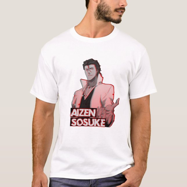 T-shirt Aizen Sosuke Bleach (Devant)