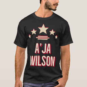 T-shirt aja Wilson las vegas as