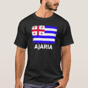 T-shirt Ajaria Drapeau Soutien Adjars Personnes Femmes Hom