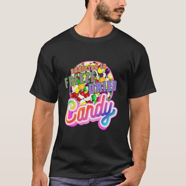 T-shirt AJOUTÉ À LA CONCEPTION DU Sèche-SÈCHE À CANDY SÉCH (Devant)