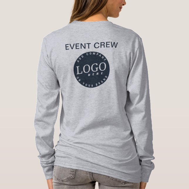 T-shirt Ajouter un logo d'entreprise Adresse du site perso (Dos)