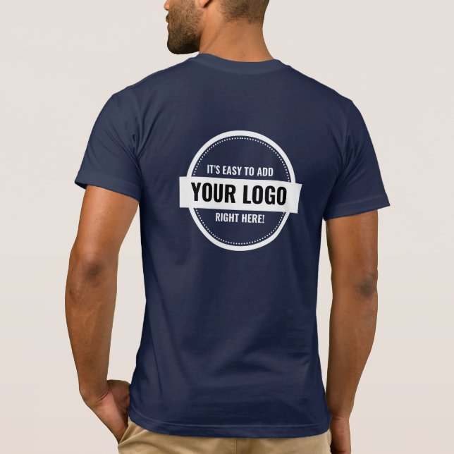 T-shirt Ajouter une chemise avant et arrière pour les peti (Dos)