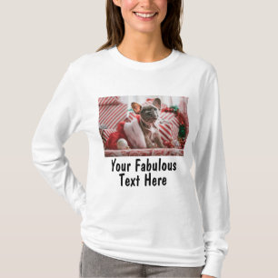 T-shirt Ajouter une photo et un texte personnalisé sur une