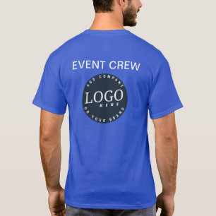 T-shirt Ajouter votre entreprise Logo Adresse du site Web 