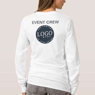 T-shirt Ajouter votre entreprise Logo Site Web Adresse Emp