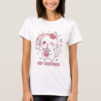 T-shirt Ajoutez une douceur supplémentaire à votre style a