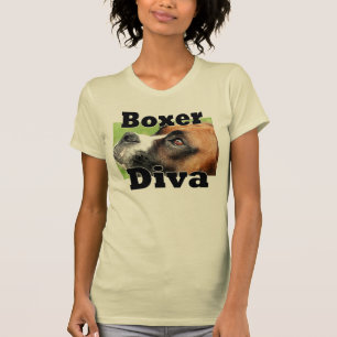 T-shirt AJOUTEZ VOTRE DIVA de boxeur de PHOTO