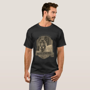 T-shirt Ajoutez votre photo - Belge Malinois