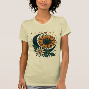 T-Shirt ajusté pour femmes Celestial Flower