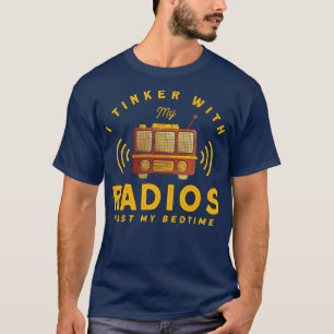 T-shirt Ajuster Antenna Radio Opérateur Ham Radio cadeau