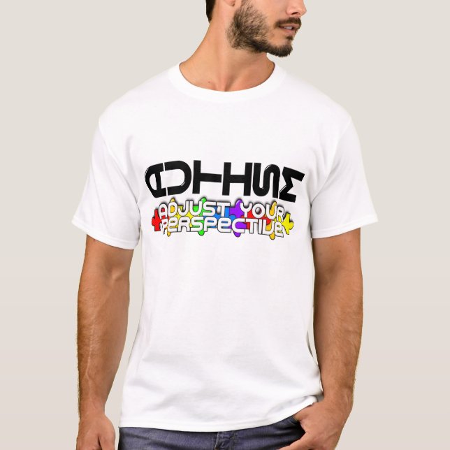 T-shirt Ajustez votre perspective (Devant)