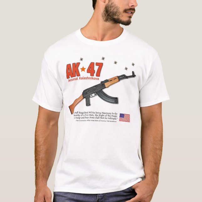 T-shirt AK-47 Avtomat Kalashnikova (Devant)